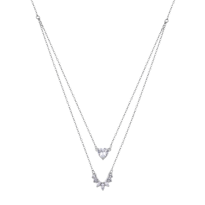 Collar Lotus doble circonitas LP1988-1/1