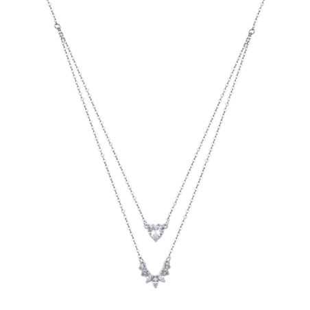 Collar Lotus doble circonitas LP1988-1/1