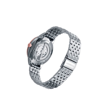 Reloj Viceroy mujer acero ip rose esfera marrón automático 401413-95
