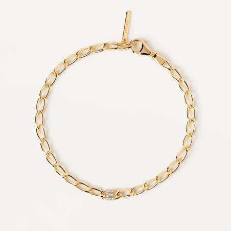 Pulsera PdPaola Letra E PU01-542-U