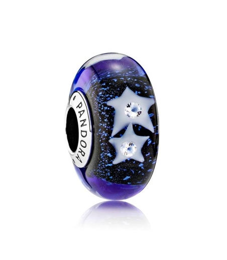 Charm cristal de Murano Cielo Estrellado 791662CZ