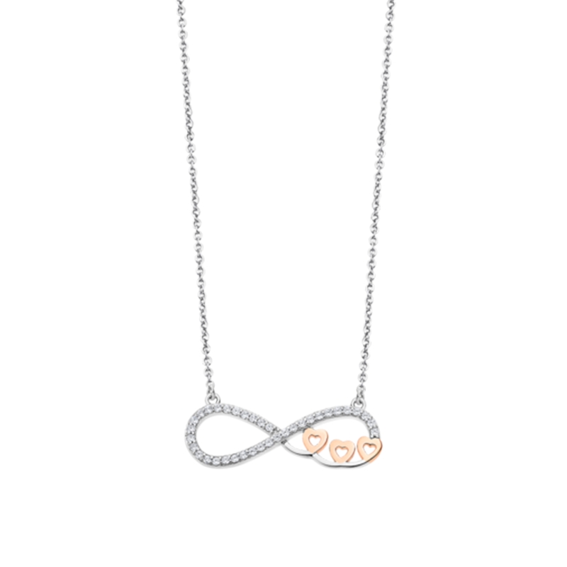 Collar Lotus Infinito y circonitas LP3313-1/1