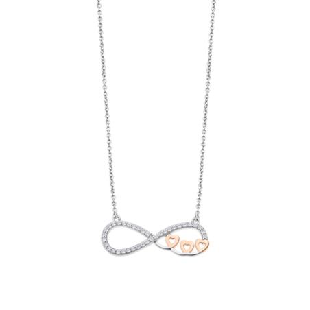 Collar Lotus Infinito y circonitas LP3313-1/1