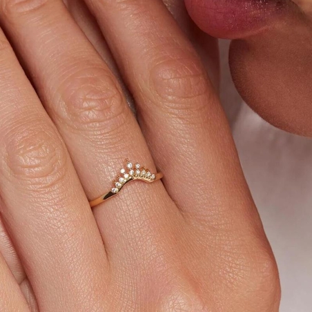 Anillo Agatha Paris Lucky Eye Corona 2290028-137