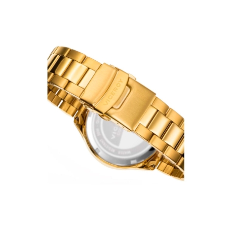 Reloj Viceroy hombre Heat de acero IP dorado con cronógrafo 401135-97