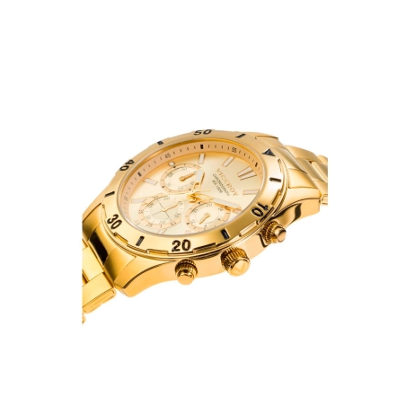 Reloj Viceroy hombre Heat de acero IP dorado con cronógrafo 401135-97