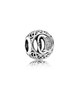 Charm Vintage Letra Q 791861CZ