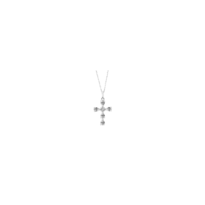 Collar Lotus Cruz circonitas LP3556-1/1