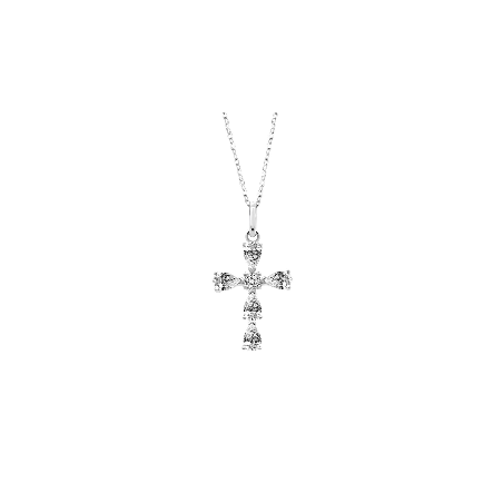 Collar Lotus Cruz circonitas LP3556-1/1