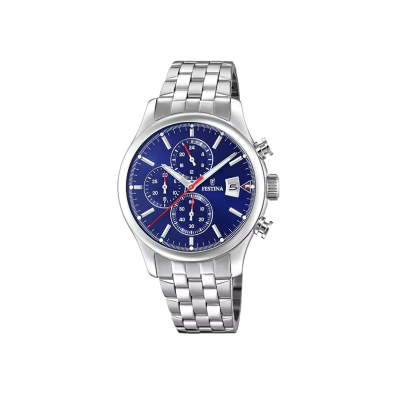 Reloj Festina Hombre Timeless Chronograph Azul F20374/2