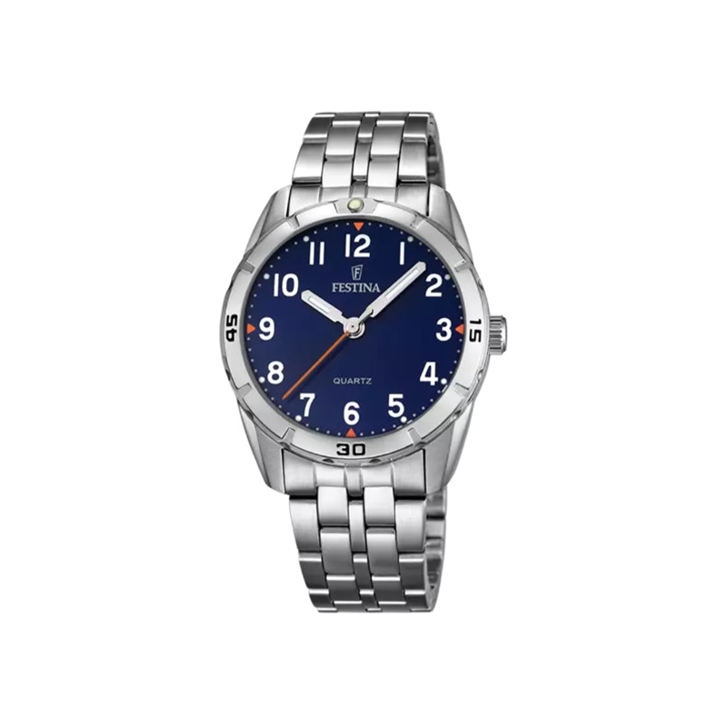 Reloj Festina Infantil Acero Inoxidable Esfera Azul F16907/2