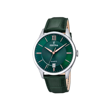 Reloj Festina Hombre Classics Correa Piel Verde F20426/7