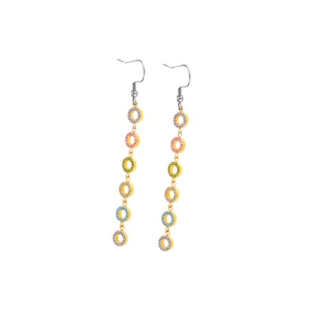 Pendientes Lotus Style circonitas colores LS2318-4/1