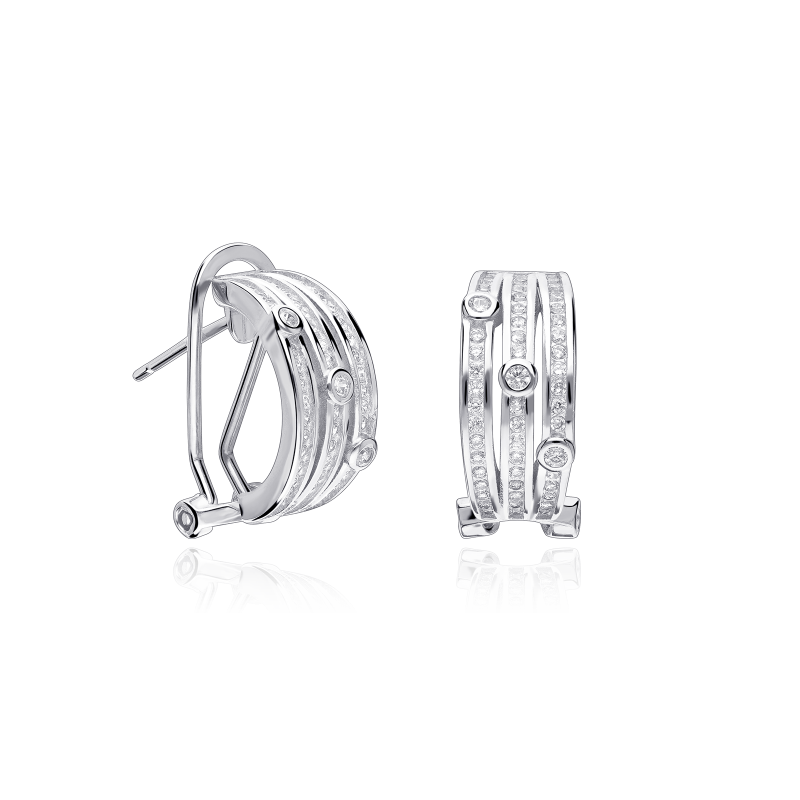 Pendientes Plata primera ley "Hampi"