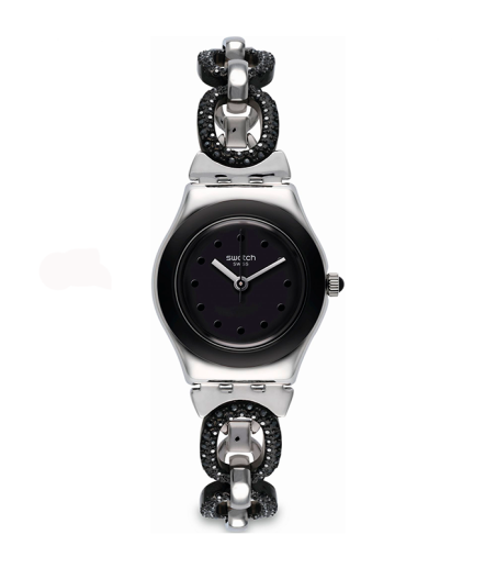 Reloj Swatch Black Glitter YSS293G