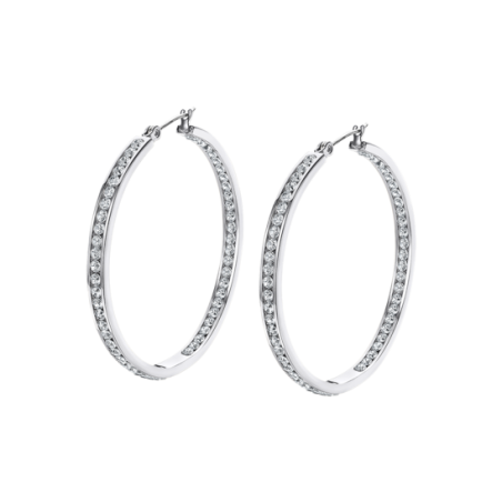 Pendientes Lotus Style Aros y circonitas LS2356-4/1