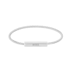Pulsera Hugo Boss Hombre acero plateada 1580387