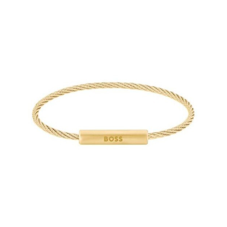 Pulsera Hugo Boss Hombre acero dorada 1580388