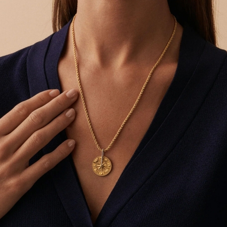 Colgante Agatha Paris Brújula 2880024-113-TU