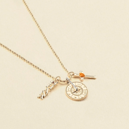 Colgante Agatha Paris Brújula 2880024-113-TU