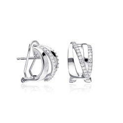 Pendientes Plata primera ley  Mysore 