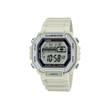 Reloj Casio Digital Blanco MWD-110H-8AVEF