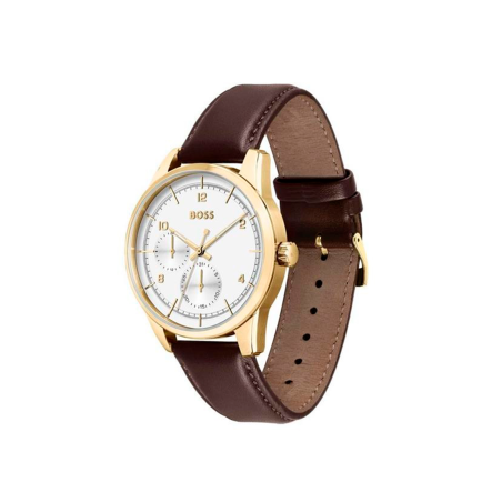 Reloj Hugo Boss Hombre Sopho Marrón y Dorado 1513956