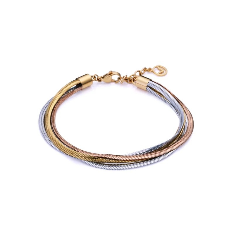 Pulsera Viceroy multiple mujer acero cadena serpientes 75369P01019