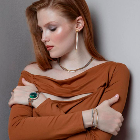 Pulsera Viceroy multiple mujer acero cadena serpientes 75369P01019