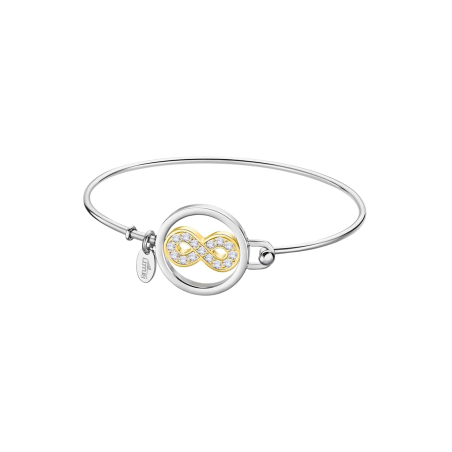 Pulsera Lotus Style Bicolor Infinito Circonitas LS2014-2/B
