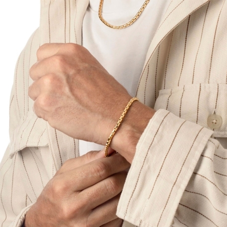 Pulsera Lotus Style Hombre Urban Man Dorado LS2367-2/2