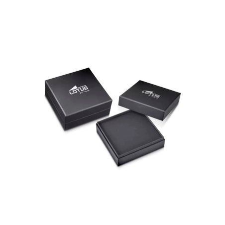 Pulsera Lotus Style Hombre Acero Inoxidable Negra LS2402-2/1