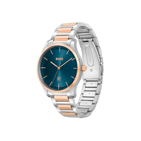 Reloj Hugo Boss Hombre Plateado, Rosado Y Azul 1513978
