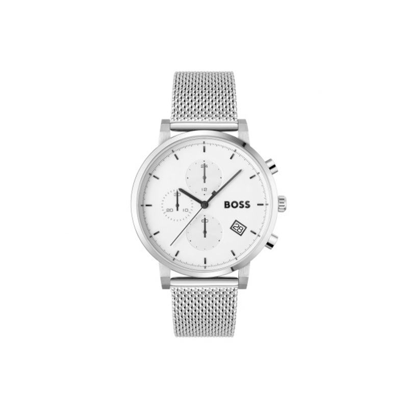 Reloj Hugo Boss Hombre Acero Inoxidable Esfera Blanca 1513933
