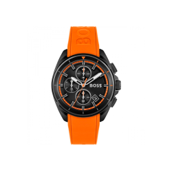 Reloj Hugo Boss Hombre Volaine Negro y Naranja 1513957