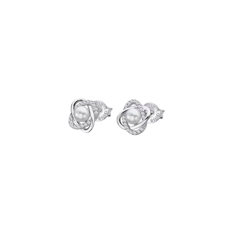 Pendientes Lotus Silver Mujer Perlas LP3094-4/1