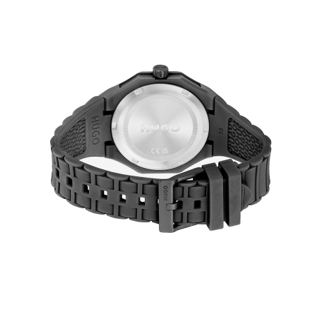 Reloj Hugo Boss Hombre Silicona Negro 1530326