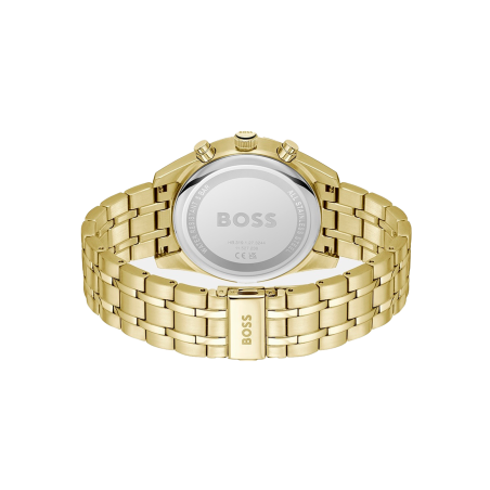 Reloj Hugo Boss Hombre Skytraveller acero dorado 1514152