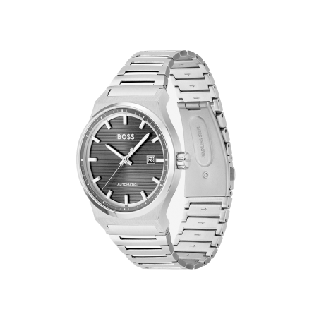 Reloj Hugo Boss Hombre Candor Auto Acero Inoxidable 1514117
