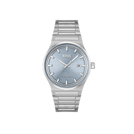 Reloj Hugo Boss Hombre Candor Auto Acero Esfera Azul 1514118