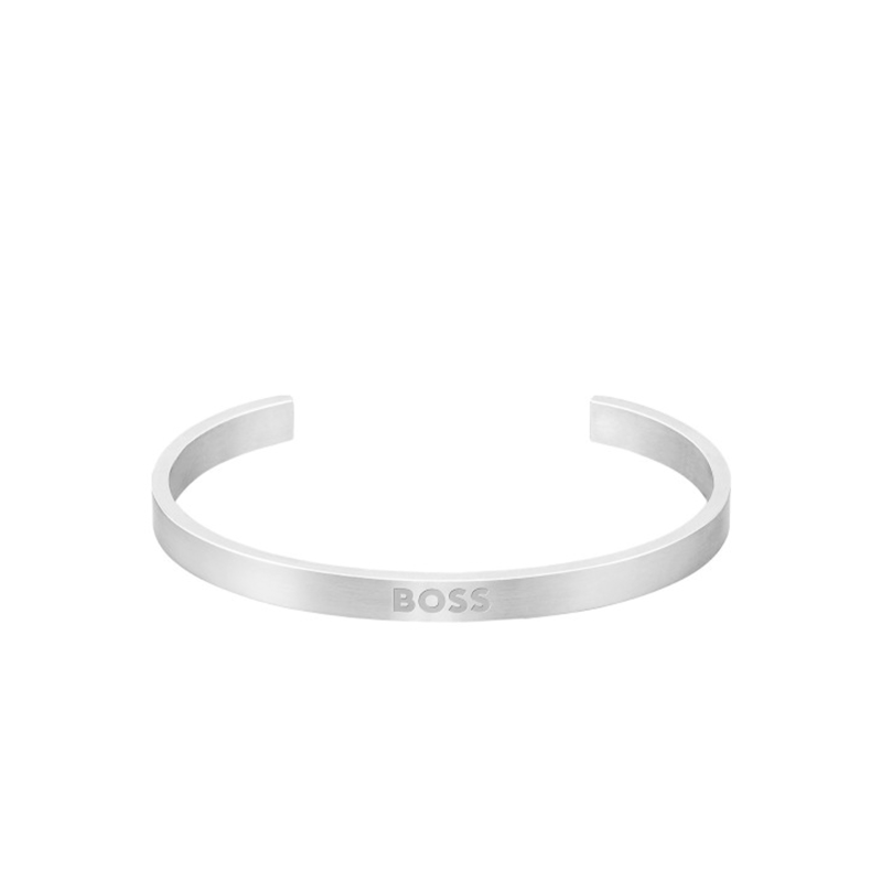 Pulsera Hugo Boss Hombre Acero Inoxidable Abierta 1580455M Pulsera Hugo Boss Hombre Acero Inoxidable Abierta 1580455M