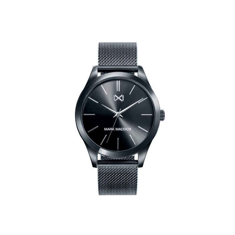 Reloj Mark Maddox Hombre correa de acero negro HM7119-17 Reloj Mark Maddox Hombre correa de acero negro HM7119-17