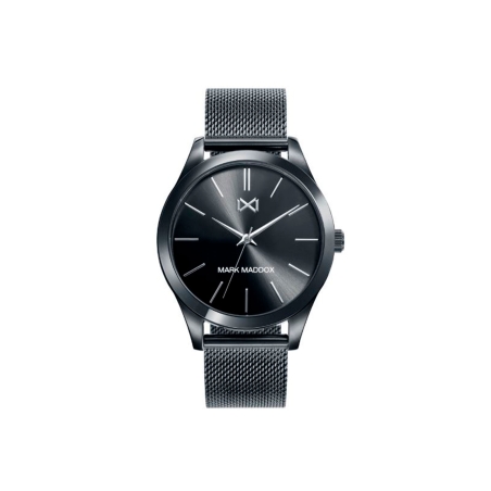 Reloj Mark Maddox Hombre correa de acero negro HM7119-17