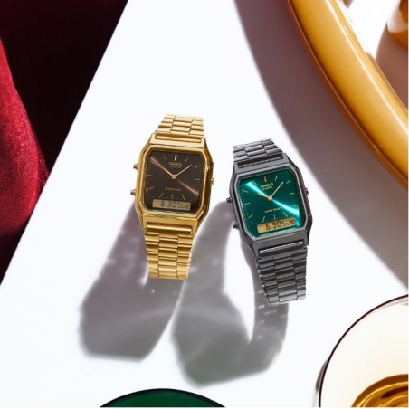 Reloj Casio acero iconic AQ-230EGG-3AEF