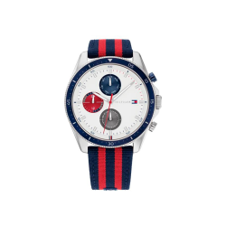 Reloj Tommy Hilfiger Parker Hombre Azul y Rojo 1792035