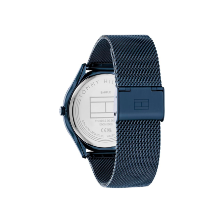 Reloj Tommy Hilfiger Hombre Correa Malla Milanesa Azul 1710514
