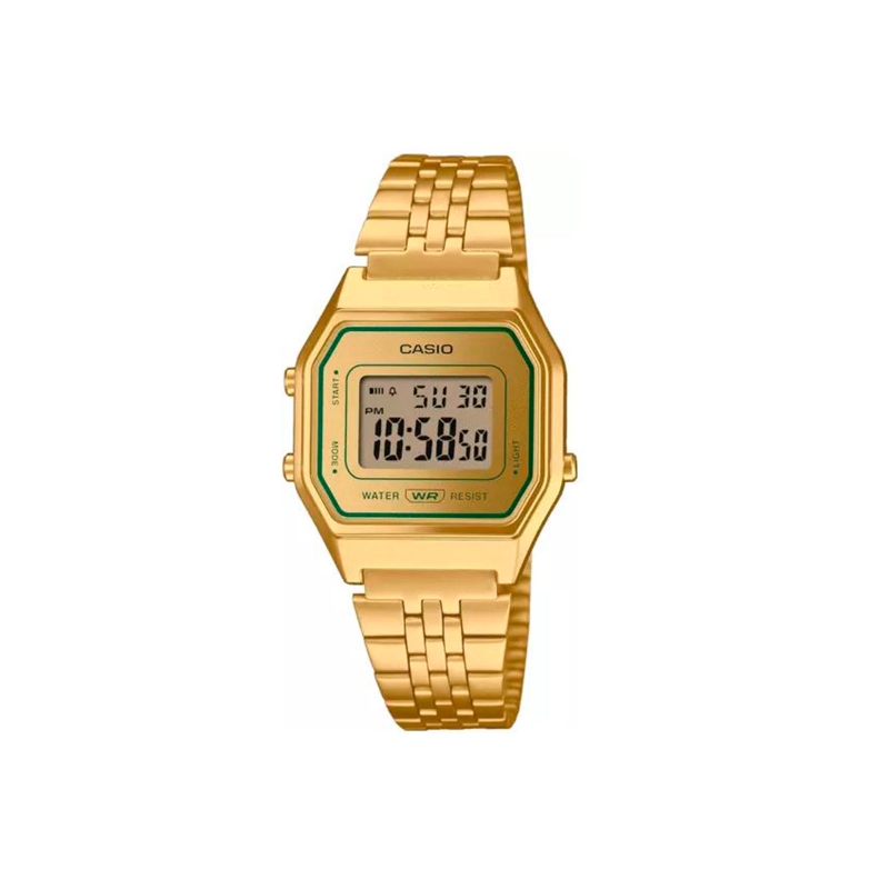 Reloj Casio acero iconic dorado LA680WEGV-9AEF