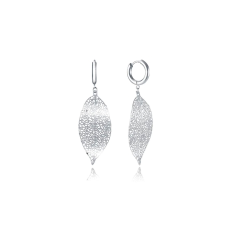 Pendientes Viceroy acero colgante hoja de mujer 75319E01000