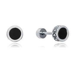 Pendientes Viceroy hombre acero piedra natural 14215E01010