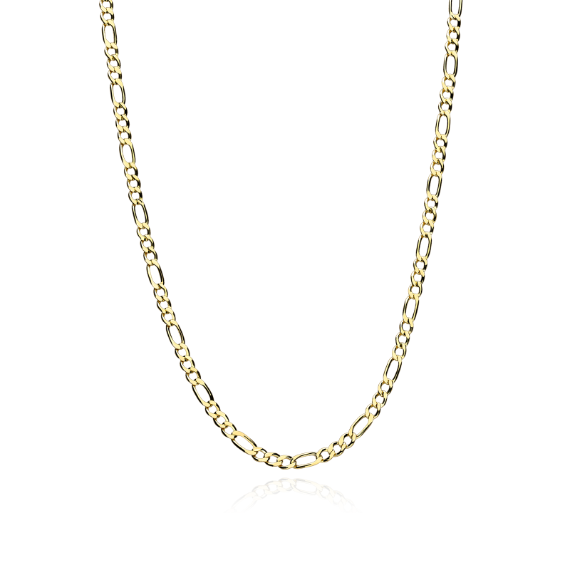 Cadena Oro 18k eslabón 3x1 45cm "Fukui"